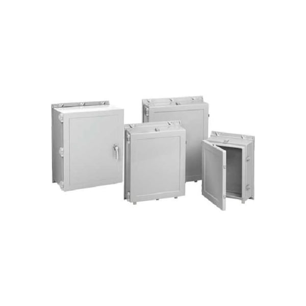 Pentair Quick Release with Padlock Hasp Latch Electrical Enclosures, 24.19 in H, 8 in D, 24 in W, NEMA 4X A24H2408GQRLP - main